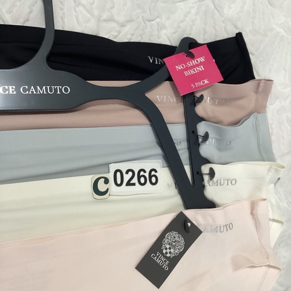 Vince Camuto No-Show Bikini 5pack Panties - Picture 3 of 3